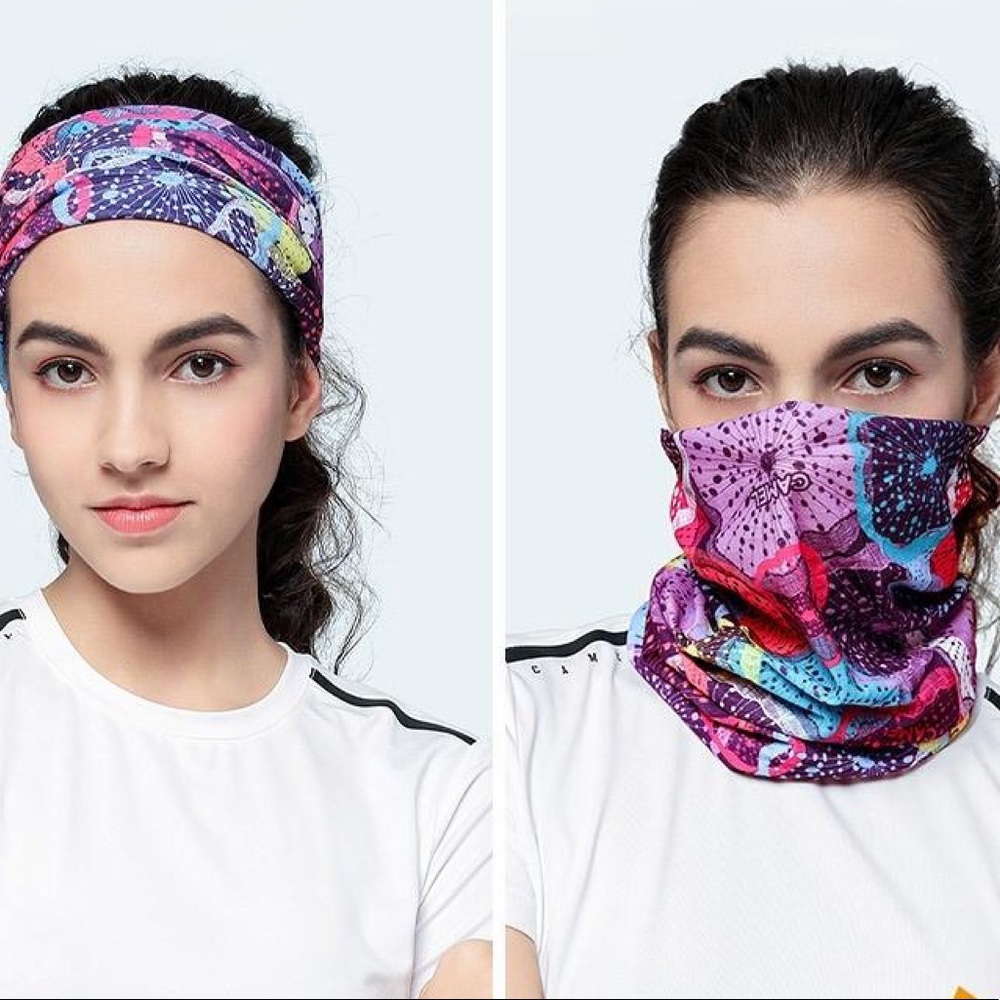 2 for $14 Microfiber face covering/ sports buff